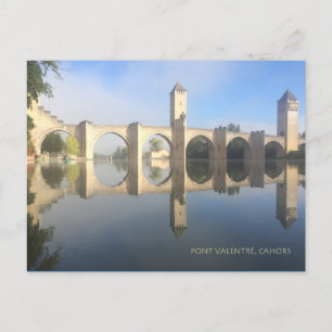 Carte Postale Pont Valentré, Cahor