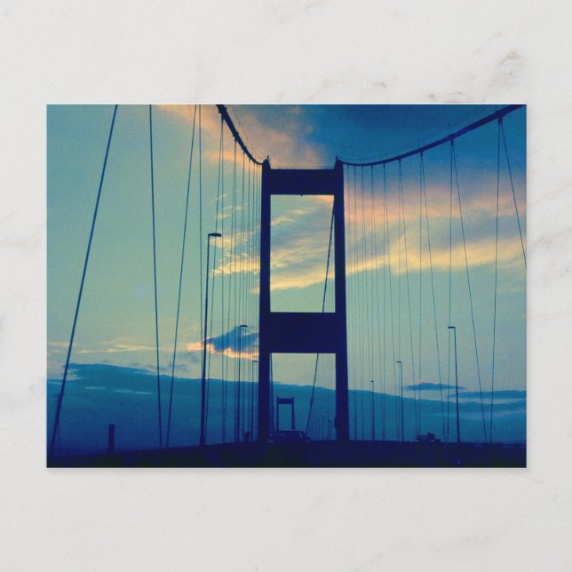 Carte Postale Pont vers l'Angleterre (années 1970) (Devant)