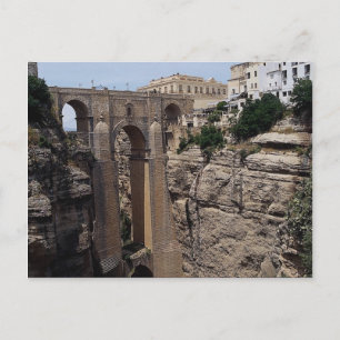 Carte Postale Pont vers le Vieux Quartier, Ronda, Espagne