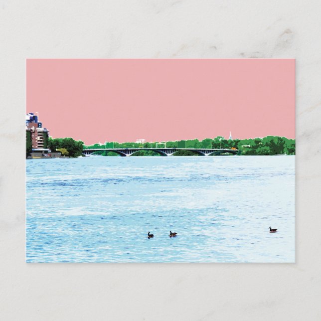 Carte Postale pont Viau :: viau bridge (Devant)