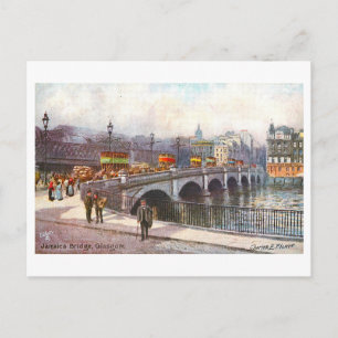 Carte Postale Pont vintage Jamaica, Glasgow, Écosse
