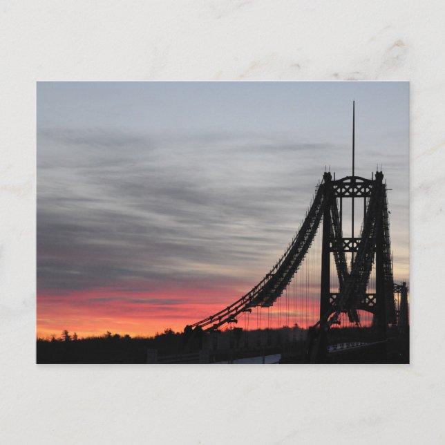 Carte Postale Pont Waldo-Hancock (Devant)