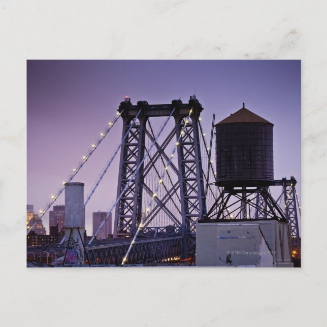 Carte Postale Pont Williamsburg (Devant)
