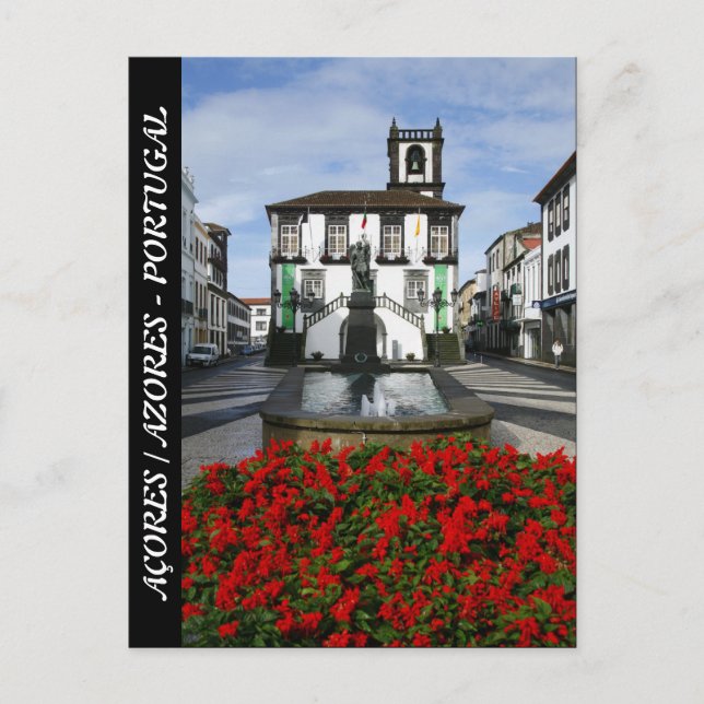 Carte Postale Ponta Delgada - Açores (Devant)