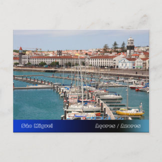 Carte Postale Ponta Delgada - Açores
