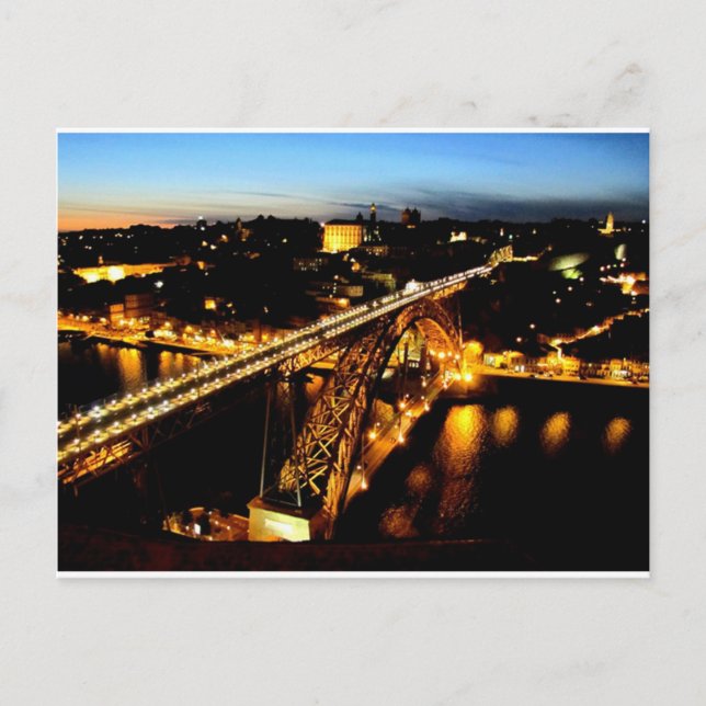 Carte Postale Ponte - pont Luís I _ Porto - Portugal (Devant)