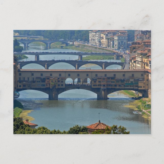 Carte Postale Ponte Vecchio (Devant)