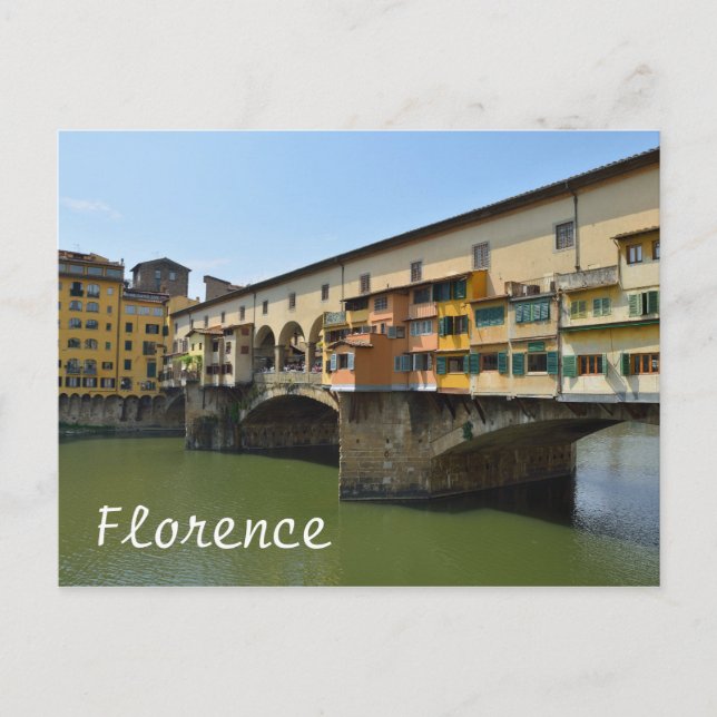 Carte postale Ponte Vecchio (Devant)