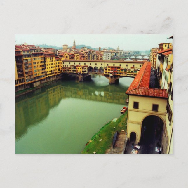 Carte Postale Ponte Vecchio - Florence (Devant)