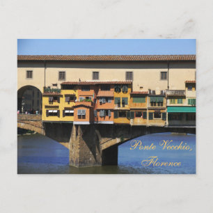 Carte Postale Ponte Vecchio, Florence
