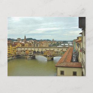 Carte Postale Ponte Vecchio - Florence, Italie