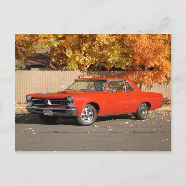 Carte Postale Pontiac GTO (Devant)