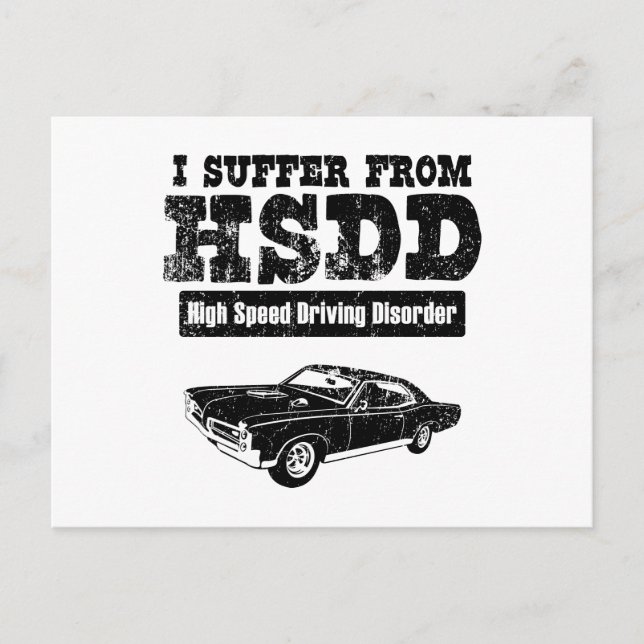 Carte Postale Pontiac GTO 1967 (Devant)