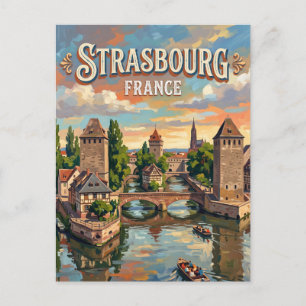 Carte Postale Ponts Couverts Strasbourg France