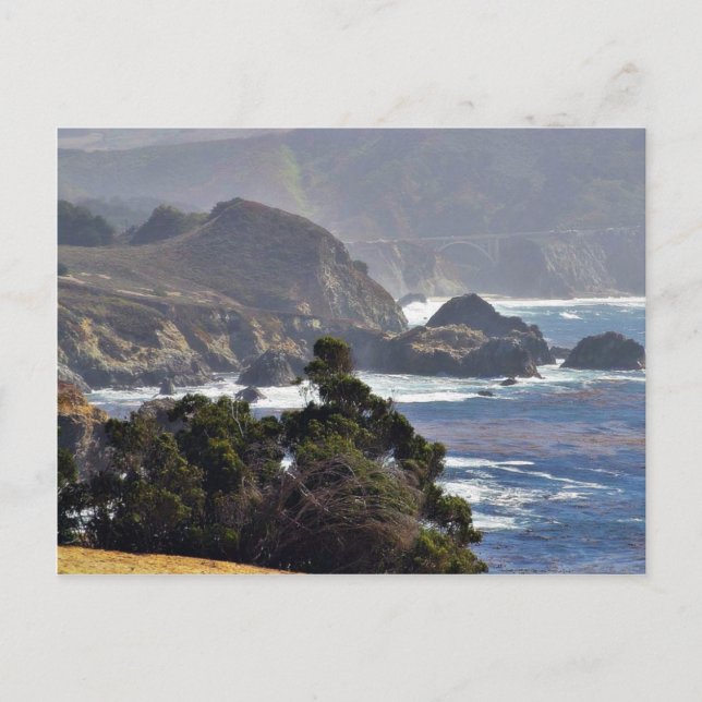 Carte Postale Ponts de Bixby sur les côtes océaniques (Devant)