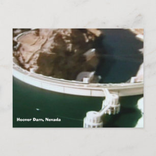 Carte Postale ponts du monde 016, barrage Hoover, Nevada