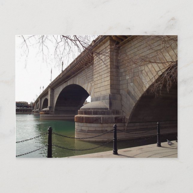 Carte Postale Ponts Londres (Devant)