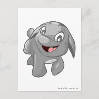 Carte Postale Poogle Silver