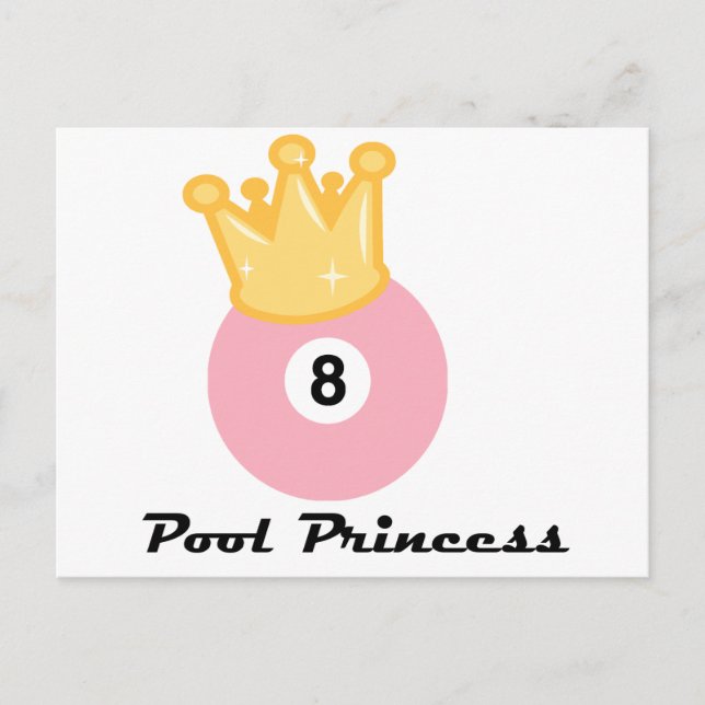 Carte Postale PoolChick Pool Princess (Devant)