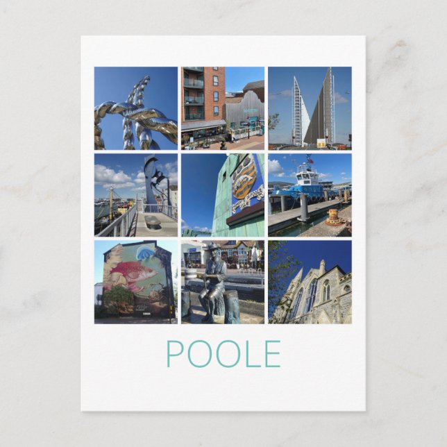 Carte Postale Poole (Devant)
