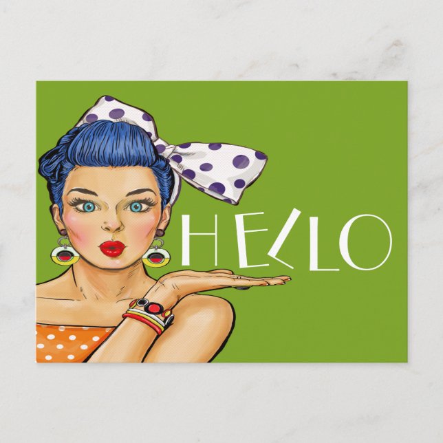 Carte postale Pop Art (Devant)