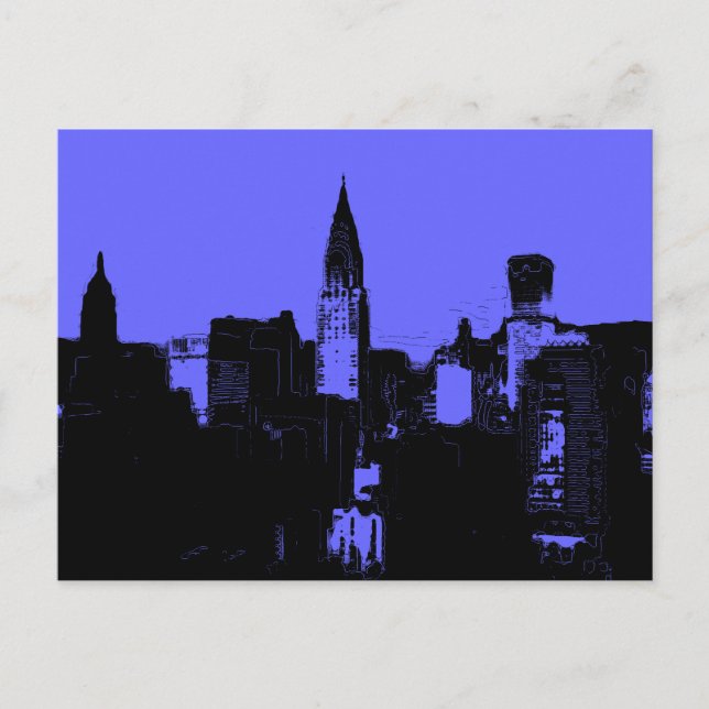 Carte Postale Pop Art New York (Devant)