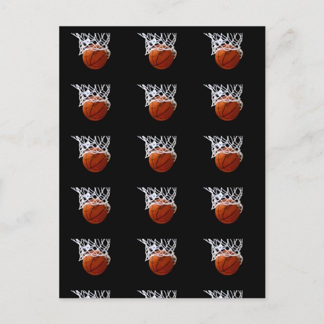 Carte postale Pop Art Style Basket (Devant)