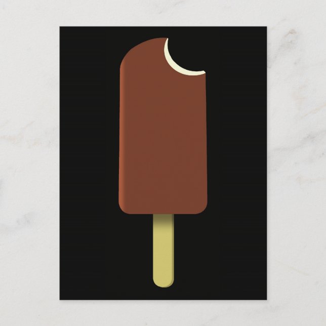 Carte postale Pop crème glacée (Devant)