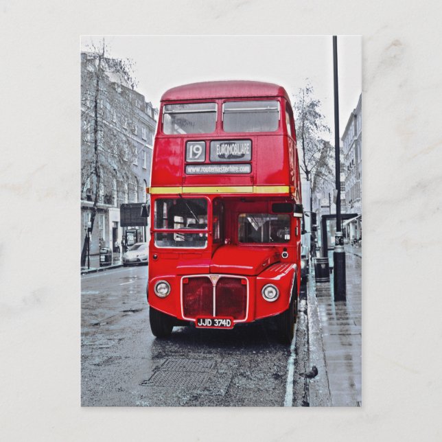 Carte Postale pop LONDON (Devant)