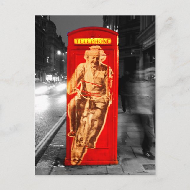 Carte Postale pop LONDON (Devant)