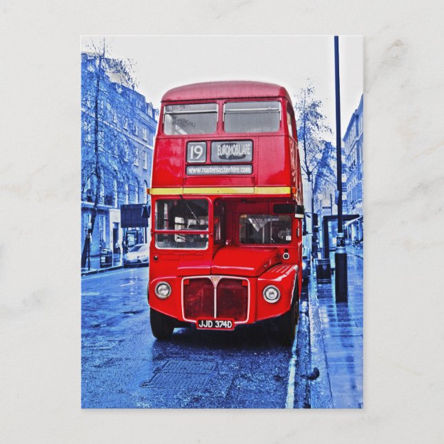 Carte Postale pop LONDRES (Devant)