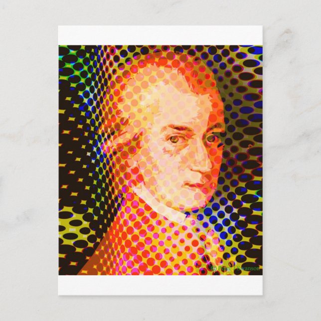 Carte Postale Pop Mozart (Devant)