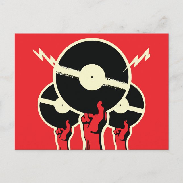 Carte Postale Pop sur cd (Devant)