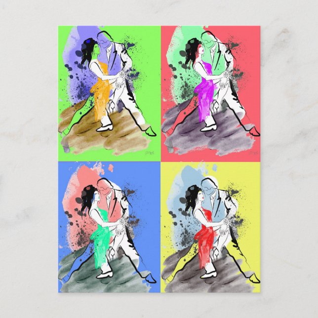 Carte Postale Pop Tango (Devant)