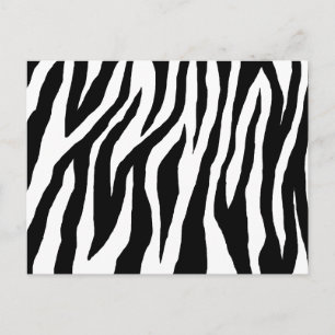 Carte Postale Pop Zebra