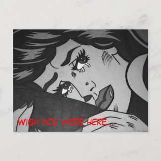 Carte Postale Popart Postcard