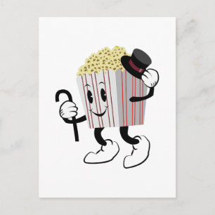 Carte Postale Popcorn