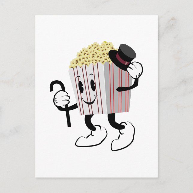 Carte Postale Popcorn (Devant)