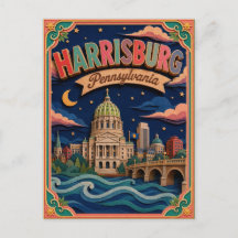 PopCut États Harrisburg Pennsylvanie Art Papier
