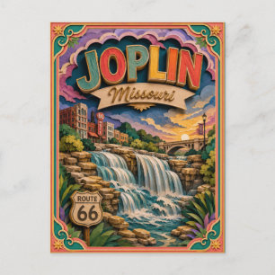 Carte Postale PopCut États Joplin Missouri Art Papier
