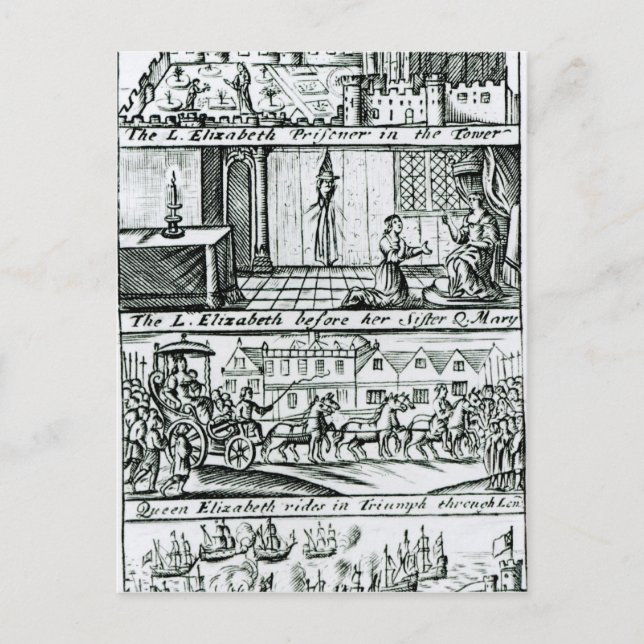 Carte Postale Popish Plot, 1588 (Devant)