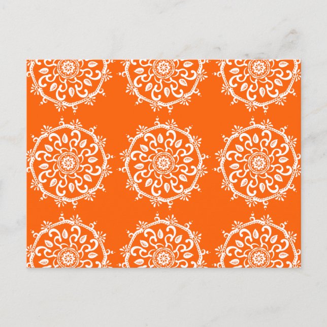 Carte Postale Poppy Mandala (Devant)