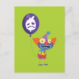 Carte postale Poptropica Zomberry Clown