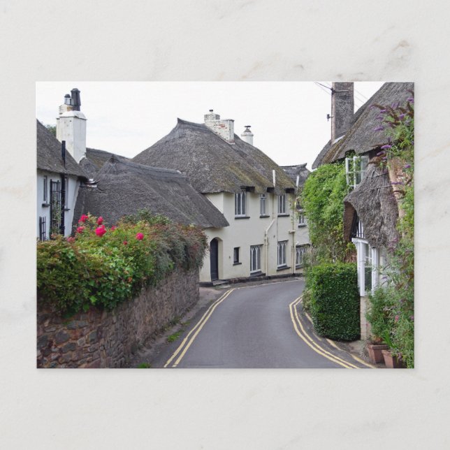 Carte Postale Porlock, Somerset (Devant)
