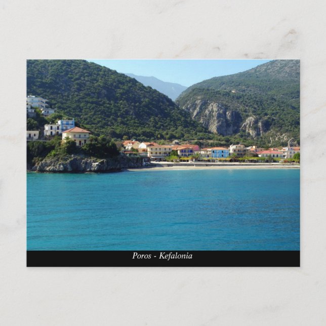 Carte Postale Poros - Kefalonia (Devant)
