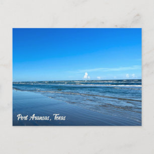Carte Postale Port Aransas Texas Coast Ocean Waves Photographie