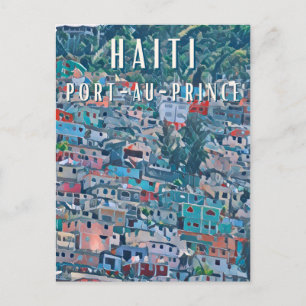 Carte Postale Port-au-Prince, une ville vibrante au cœur d'Haïti