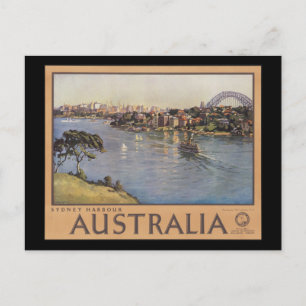 Carte Postale Port Australie Sydney