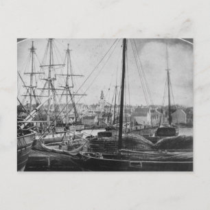 Carte Postale Port baleinier, New Bedford