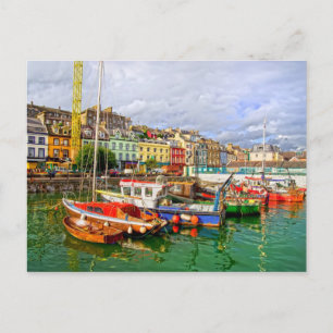 Carte Postale Port Cobh en Irlande